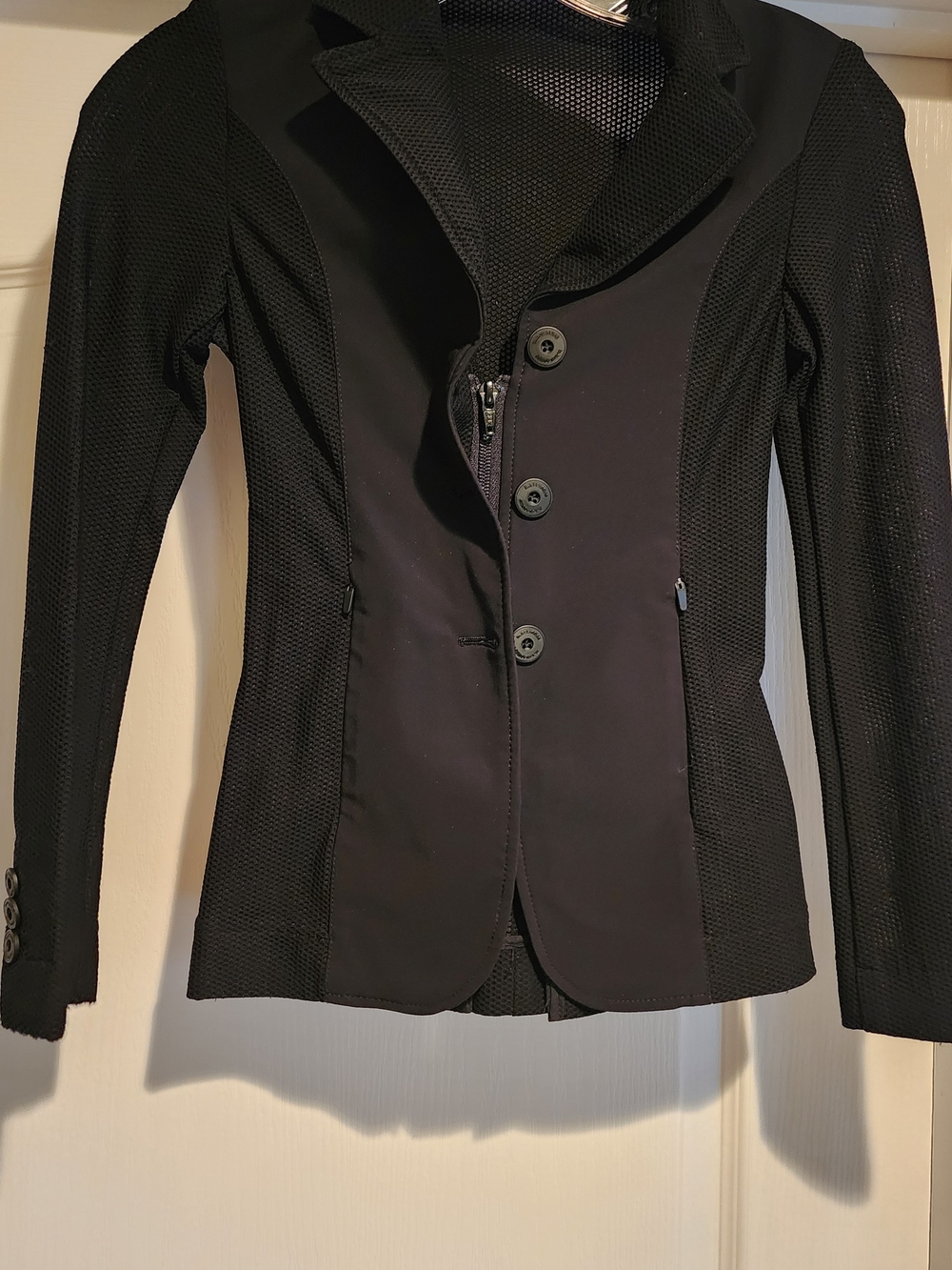 RJ Classics Kid's Black Mesh Show Jacket